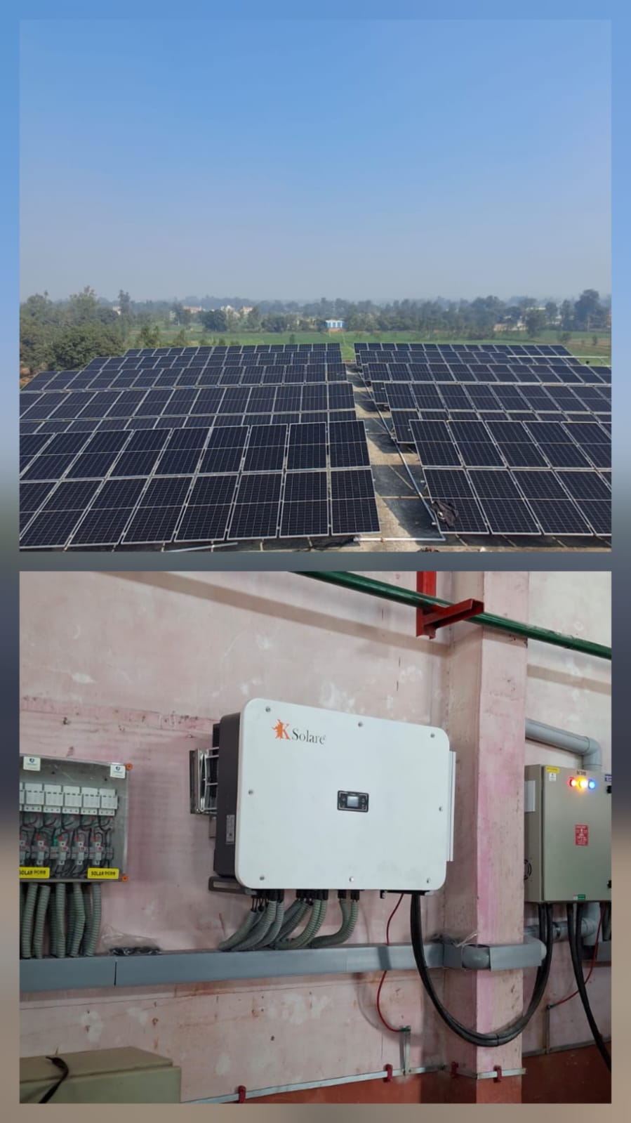 170 KW Industrial Solar Plant